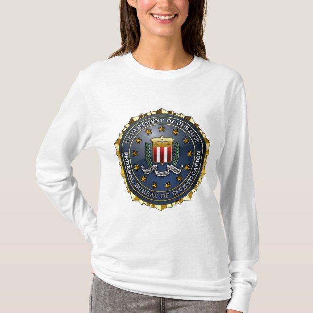 FBI-Emblem T-Shirt (Vorderseite)