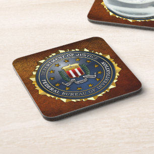 FBI-Emblem Untersetzer