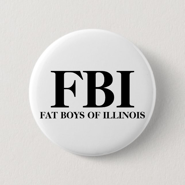 FBI, FAT-JUNGEN VON ILLINOIS BUTTON (Vorderseite)