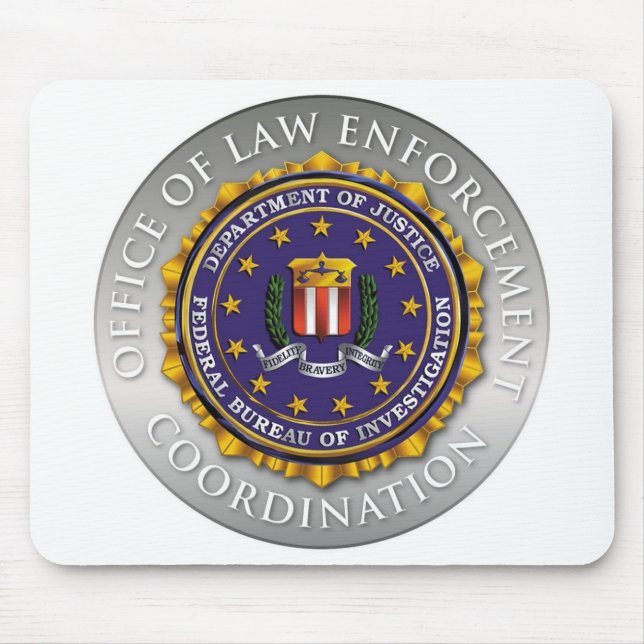 FBI Office of Law Enforcement Mousepad (Vorne)