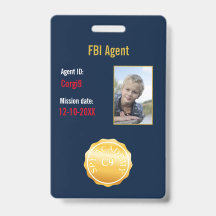 FBI Secret Agent Abzeichen
