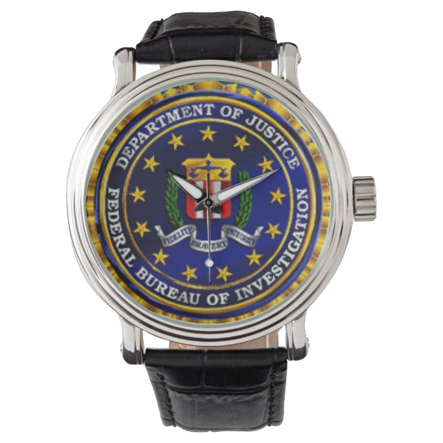 FBI-Uhr Armbanduhr (Vorderseite)