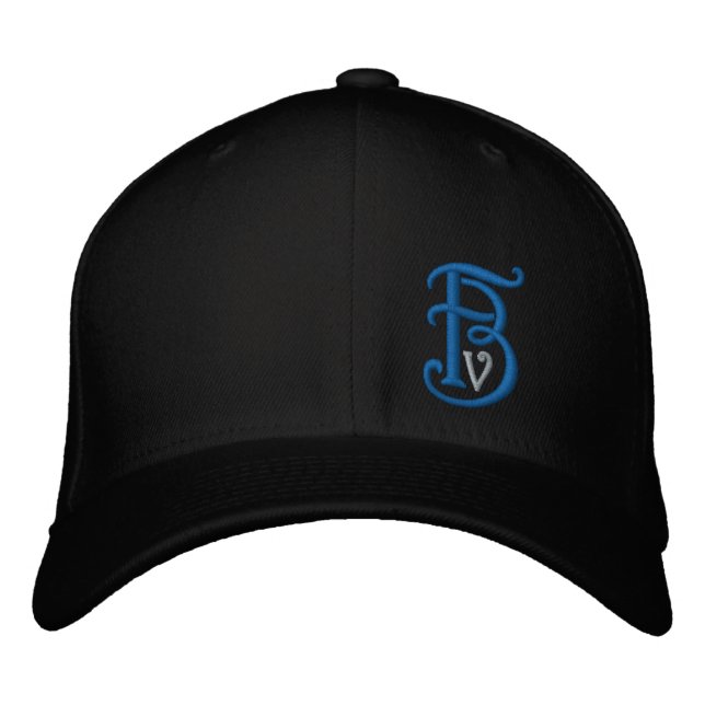 FBV - FlexFit Hat Bestickte Baseballkappe (Vorderseite)