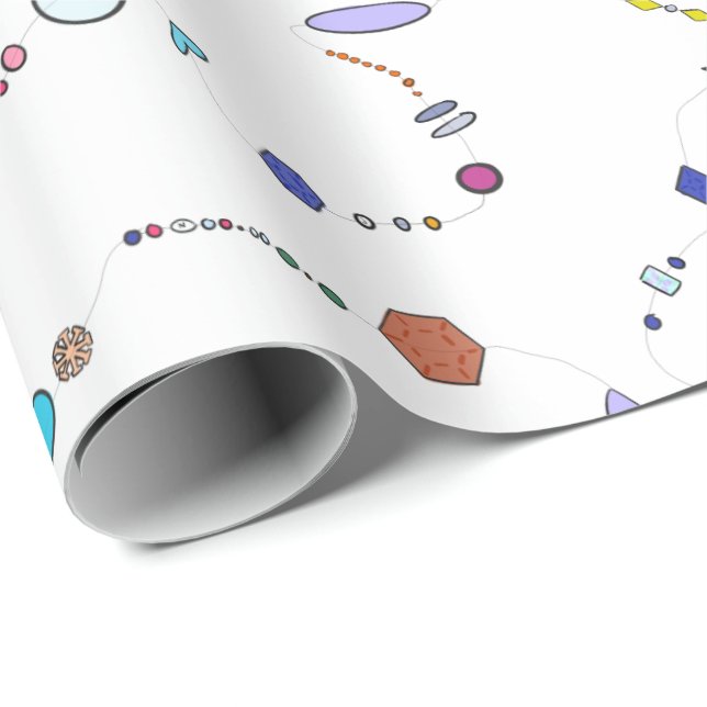 FC Gemeinschaftskampagnen-Perlen-Packpapier Geschenkpapier (Rolleneckpunkt)