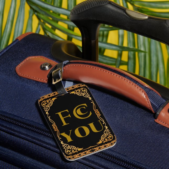 FCC YOU Gepäckanhänger (Vorderseite Insitu 1)