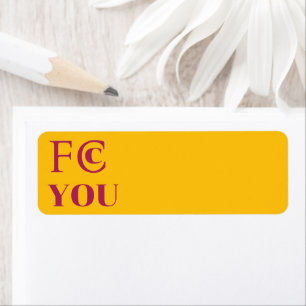 FCC YOU Rücksendeetikett