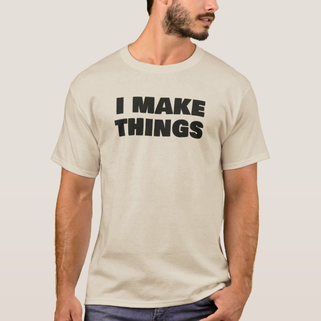FCFI I font des choses avec le T-shirt de domaine (Devant)