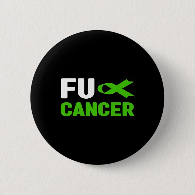 Fck Cancer - Fck Bile Duct Cancer Awareness 2 Button (Vorderseite)