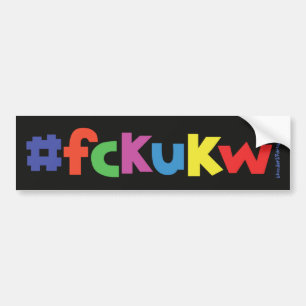 #fckukw bummer Aufkleber Autoaufkleber