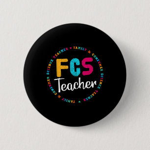 FCS Lehrer T-Shirt - Elective Teacher - FACS Lehre Button