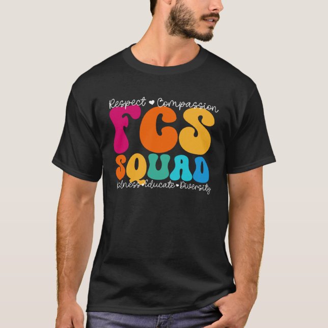 FCS Squad Apprecision Week Zurück zur Schule T-Shirt (Vorderseite)