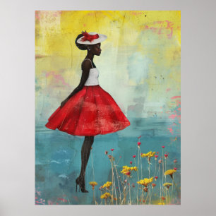 *~* FD2 Fett tropische schwarze Goddesses Hat 23 Poster