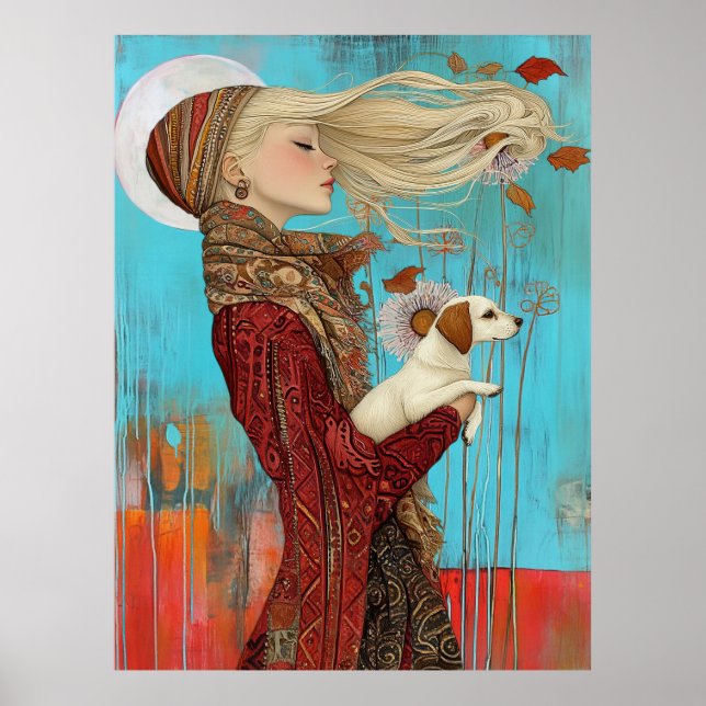 *~* FD2 Hübsch HerbstGirls Fall Retro 16 Poster (Vorne)