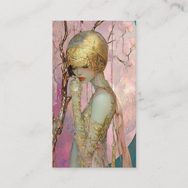 *~* *~* FD2 Nouveau Fantasy Ethereal Dreamlike 8 Visitenkarte (Vorderseite)