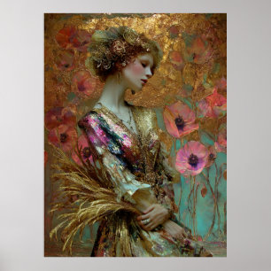- FD2 Verzaubernde Fantasy Traumhafte Muse Irisier Poster