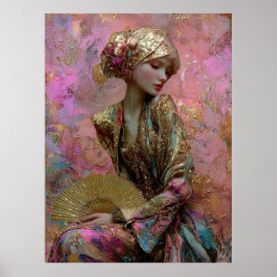 - FD2 Verzaubernde Fantasy Traumhafte Muse Irisier Poster