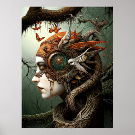 *~* FD3 Erdwärterwahrer NATUR WILDENSCHUTZFRAU 7 Poster
