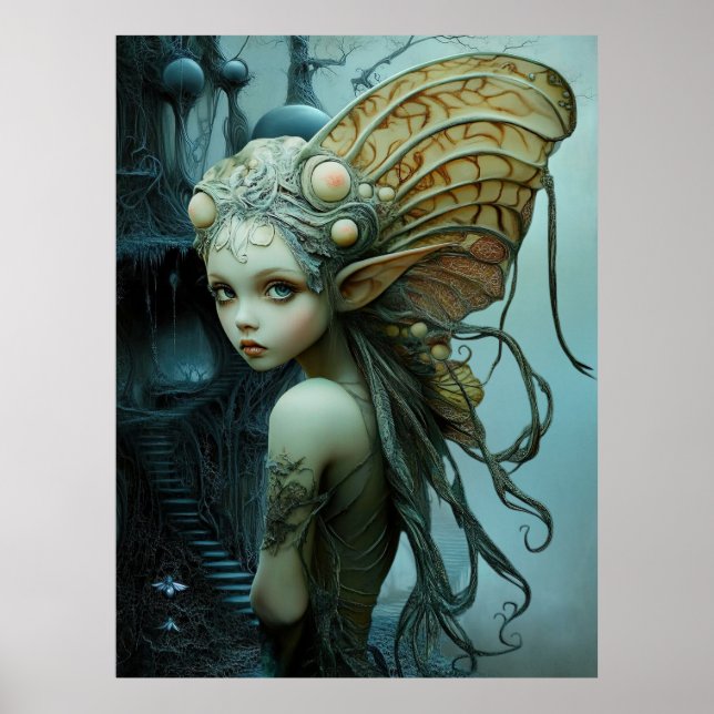 *~* FD3 Magischer Wald Nymph Fantasie 6 Poster (Vorne)