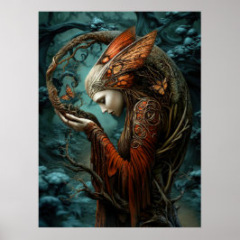 *~* FD3 NATUR FRAU Guardian Earth Keeper 6 Poster