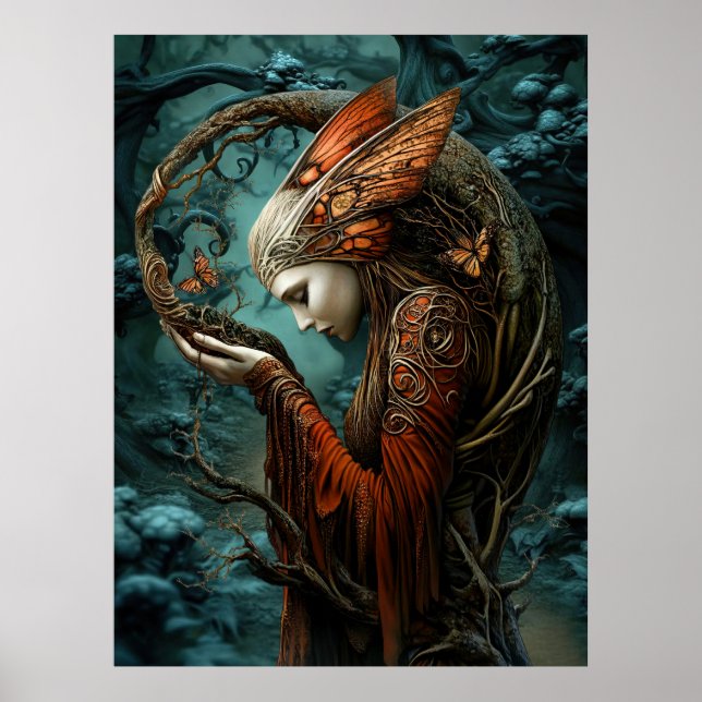 *~* FD3 NATUR FRAU Guardian Earth Keeper 6 Poster (Vorne)