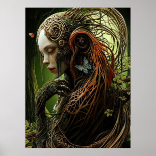 *~* FD3 Verzaubernde FRAU Earth l Keeper 28 Poster