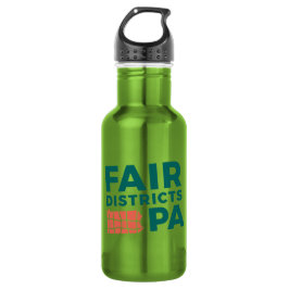 FDPA Kalkgrüne Edelstahlflasche