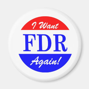 FDR - Amerikas Bestste Anerkennung für den Präside Magnet
