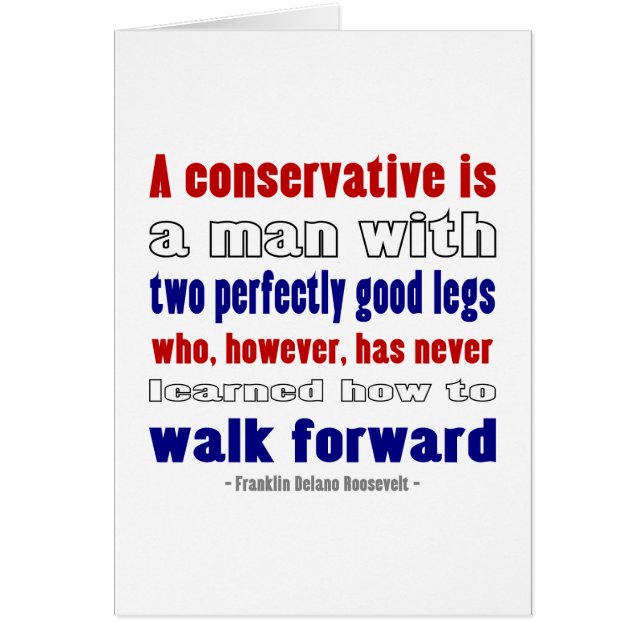 FDR Defines Conservatives Darker (Vorne)