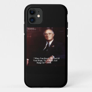 FDR & End of Rope Quote iPhone 5 Fall Case-Mate iPhone Hülle