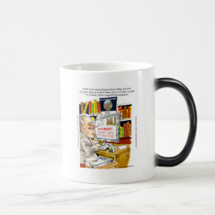 FDR Fireside Speech Funny Cartoon Geschenke & T-Sh Verwandlungstasse