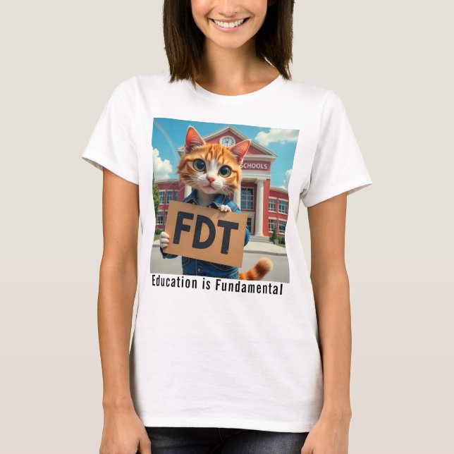 FDT/Bildung T-Shirt (Vorderseite)