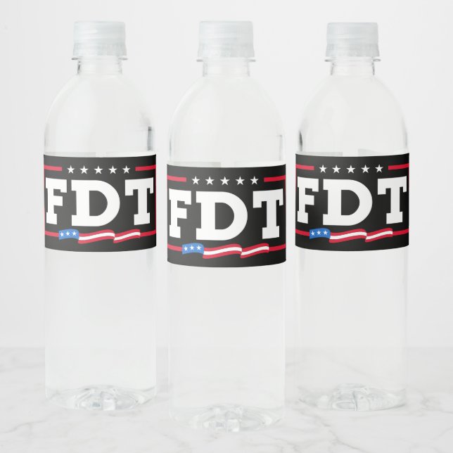 FDT Funny Anti Trump No-Trump (Flaschen)
