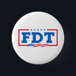 FDT Funny Anti Trump No-Trump Button<br><div class="desc">Äußern Sie Ihre Haltung mit diesem kühnen FDT-Funny-Anti-Trump-T - Shirt, der perfekt für Aktivisten, Demonstranten und diejenigen ist, die Trump ablehnen. Dieses Anti-Trump-Protest-Shirt ist mit einer starken Grafik, die Trump nicht enttäuscht, ideal für Wahlen, Kundgebungen, politische Ereignisse und den alltäglichen Einsatz. Anti-Trump, eine Erklärung des politischen Protests, um Trump mit...</div>