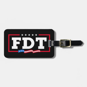 FDT Funny Anti Trump No-Trump Gepäckanhänger