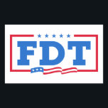 FDT Funny Anti Trump No-Trump Rechteckiger Aufkleber<br><div class="desc">Äußern Sie Ihre Haltung mit diesem kühnen FDT-Funny-Anti-Trump-T - Shirt, der perfekt für Aktivisten, Demonstranten und diejenigen ist, die Trump ablehnen. Dieses Anti-Trump-Protest-Shirt ist mit einer starken Grafik, die Trump nicht enttäuscht, ideal für Wahlen, Kundgebungen, politische Ereignisse und den alltäglichen Einsatz. Anti-Trump, eine Erklärung des politischen Protests, um Trump mit...</div>