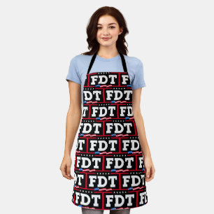 FDT Funny Anti Trump No-Trump Schürze