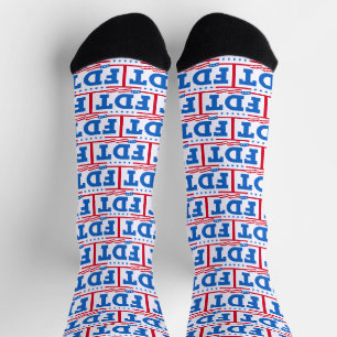FDT Funny Anti Trump No-Trump Socken