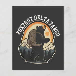 FDT Resist Bear Foxtrot Delta Tango Flyer