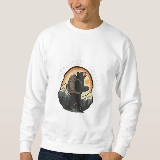 FDT Resist Bear Foxtrot Delta Tango Sweatshirt (Vorderseite)