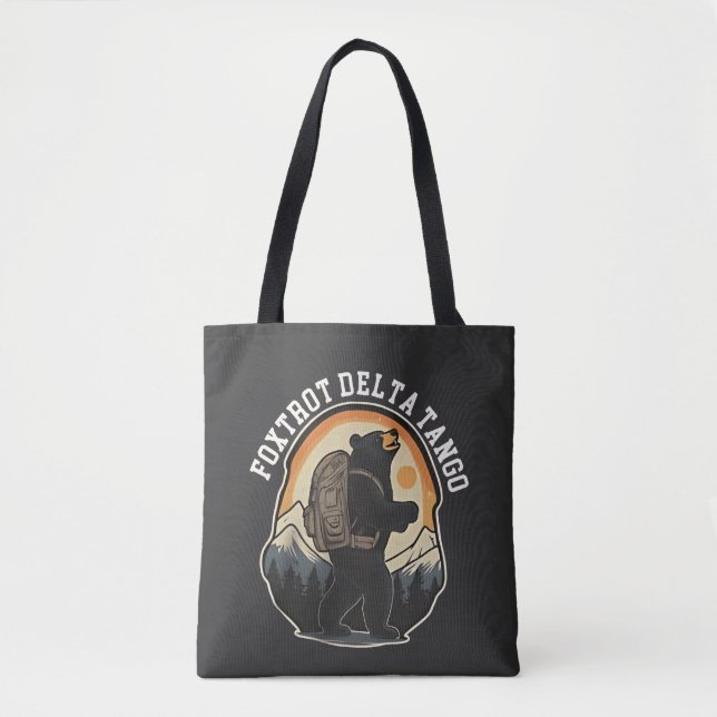 FDT Resist Bear Foxtrot Delta Tango Tasche (Vorderseite)