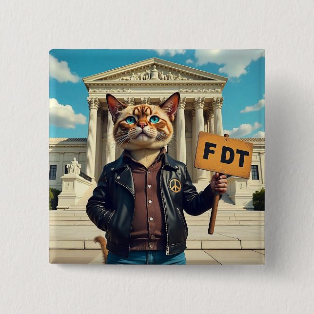 FDT, wenn Sie wissen, Sie wissen Button (Vorderseite)