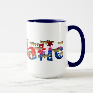 FeΩΩatic Brown Forelle-Kaffee-Tasse Tasse