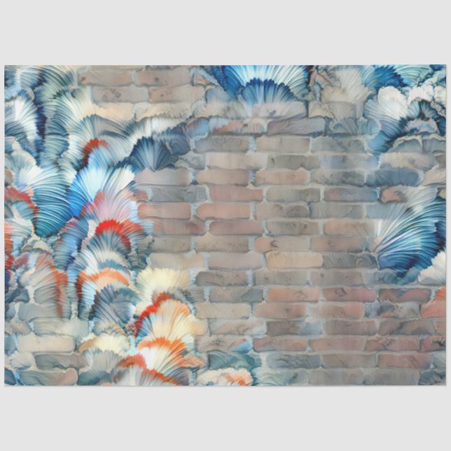 Feaaather Wall Art Collection Seidenpapier (Vorderseite)