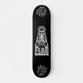 "FEAR MAKER – Horror-Schrei-Schädel-Skateboard-Dec Skateboard