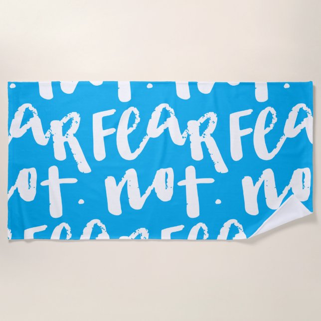 Fear not strandtuch (Vorderseite)