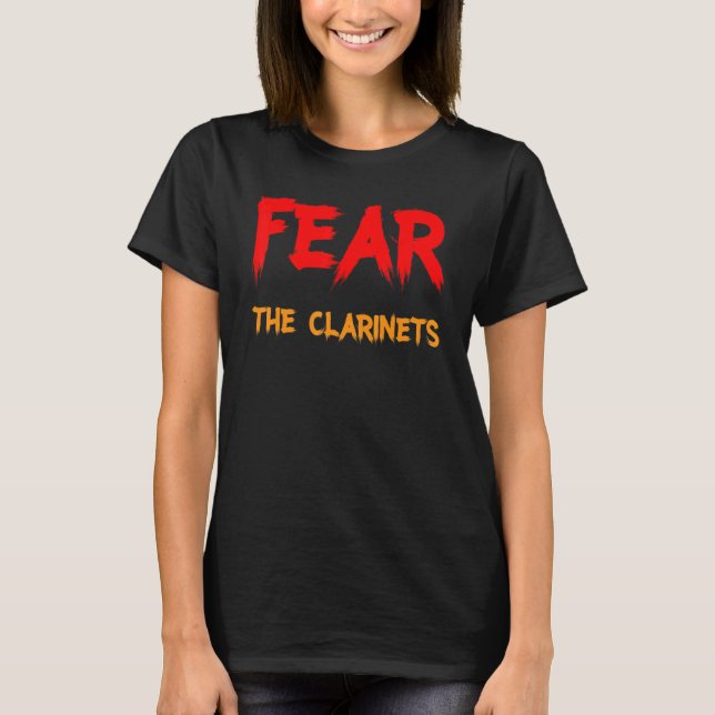 Fear The Clarinets        T-Shirt (Vorderseite)