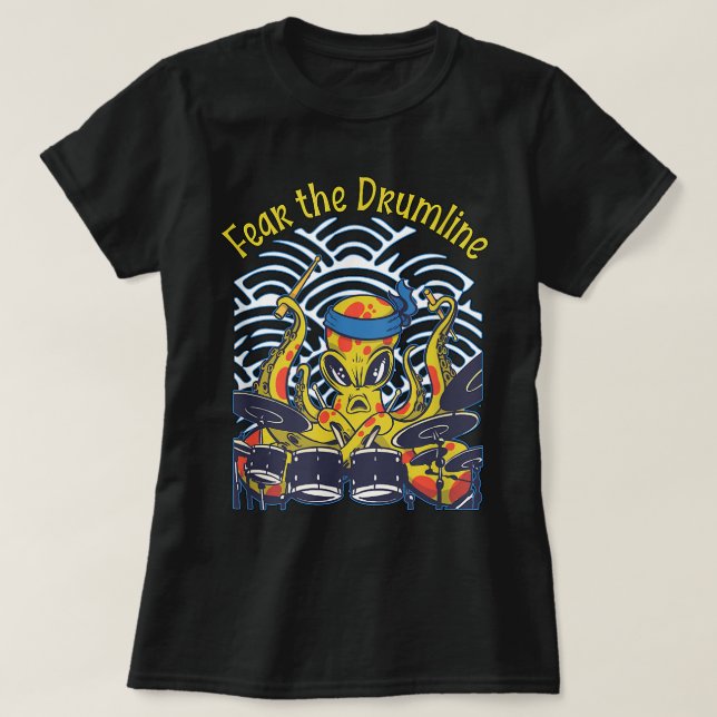 Fear the Drumline Drummer53 T-Shirt (Design vorne)