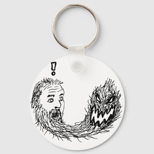 Fearbeard Schlüsselanhänger (Vorderseite)
