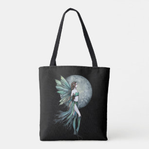 Fearless Green Fairy Fantasy Art von Molly Harriso Tasche