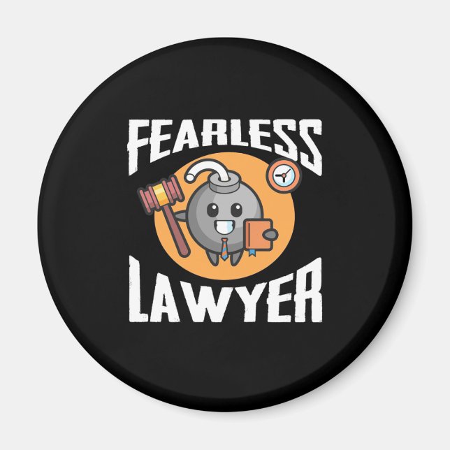 Fearless Lawyer Magnet (Vorne)